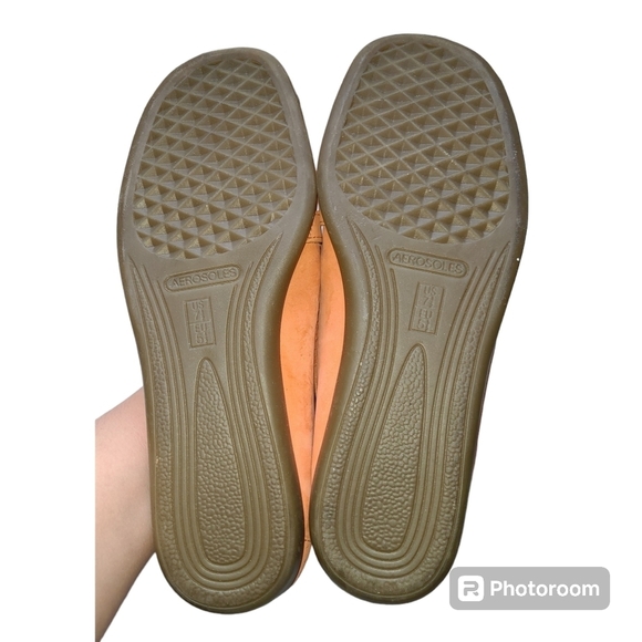 Aerosoles Stitch and Turn Coral Suede Loafers Size 7.5 - Picture 5 of 7